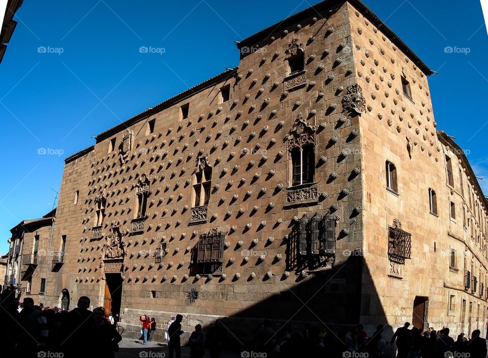 Casa de las Conchas. Casa de las Conchas (Salamanca - Spain)