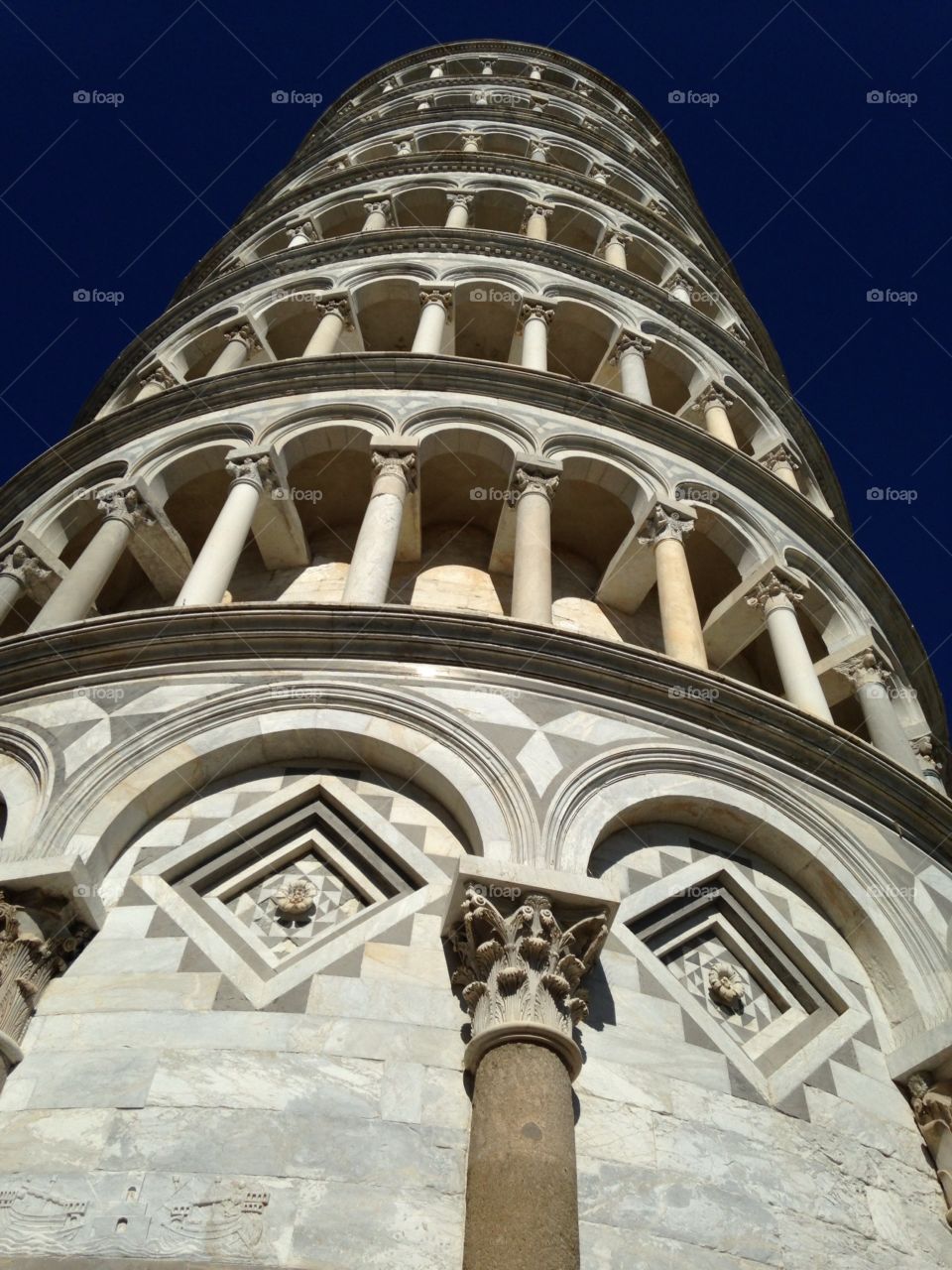 Looking up. Pisa