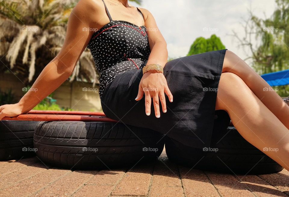 Gold pattern bracelet
