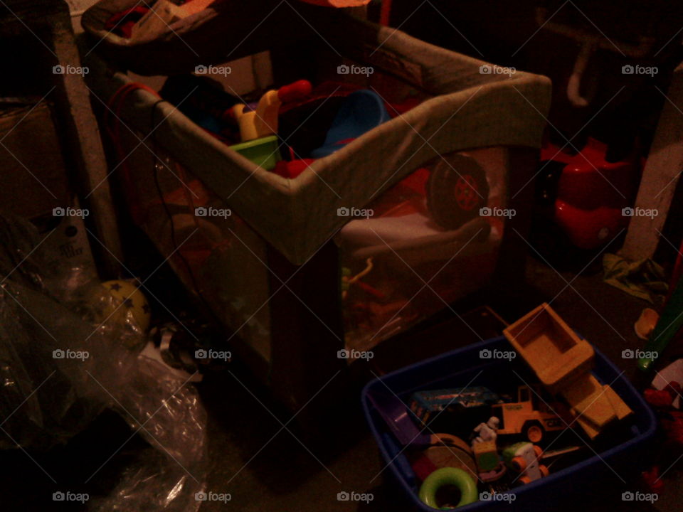 The hold of the child