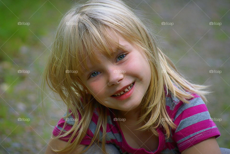 Smiling girl