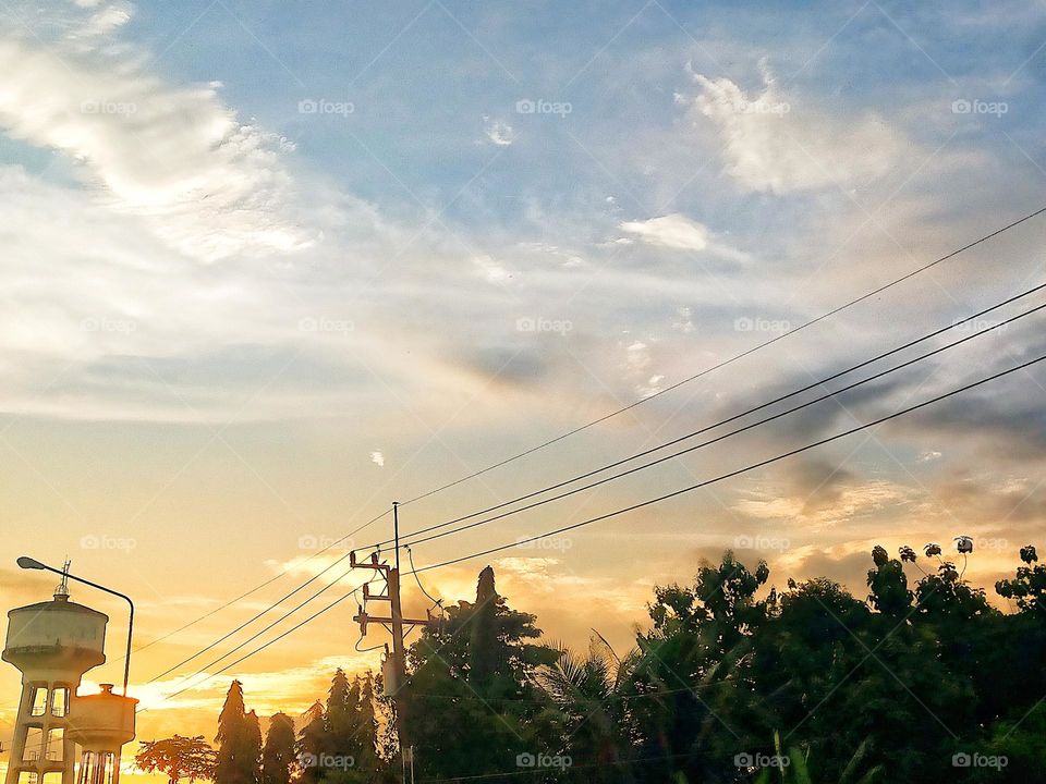 Natural scenery in different places