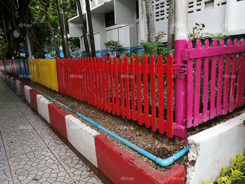 Colorful​ Fence