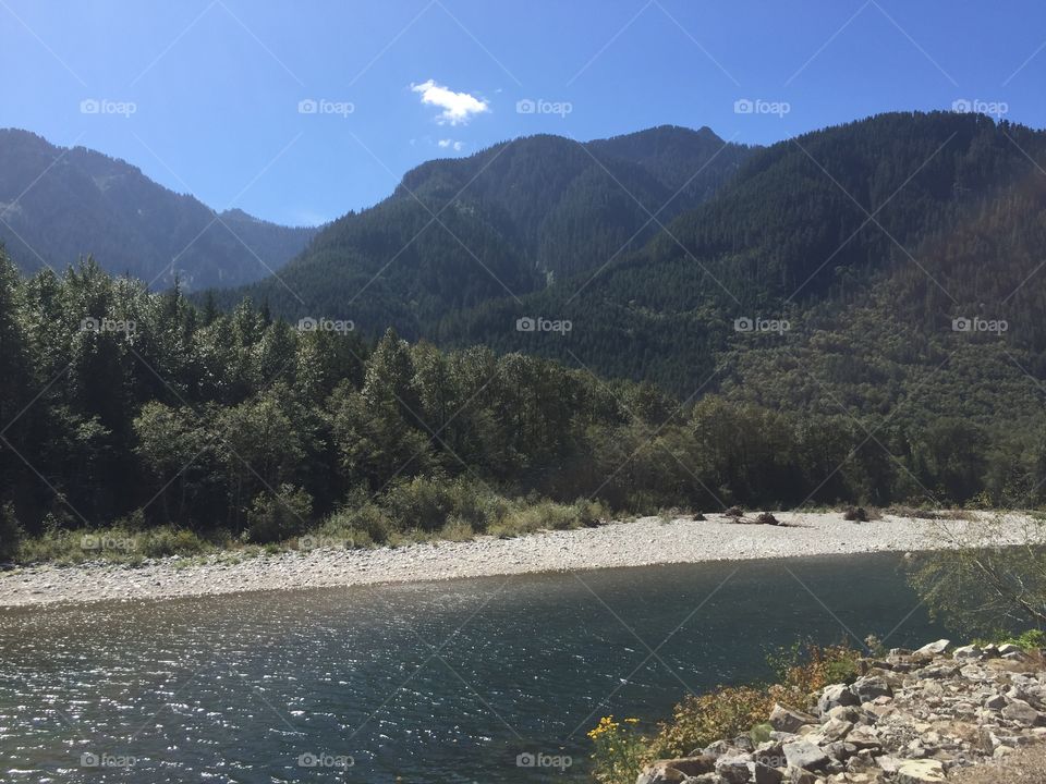 Landscape, Mountain, Water, No Person, Lake