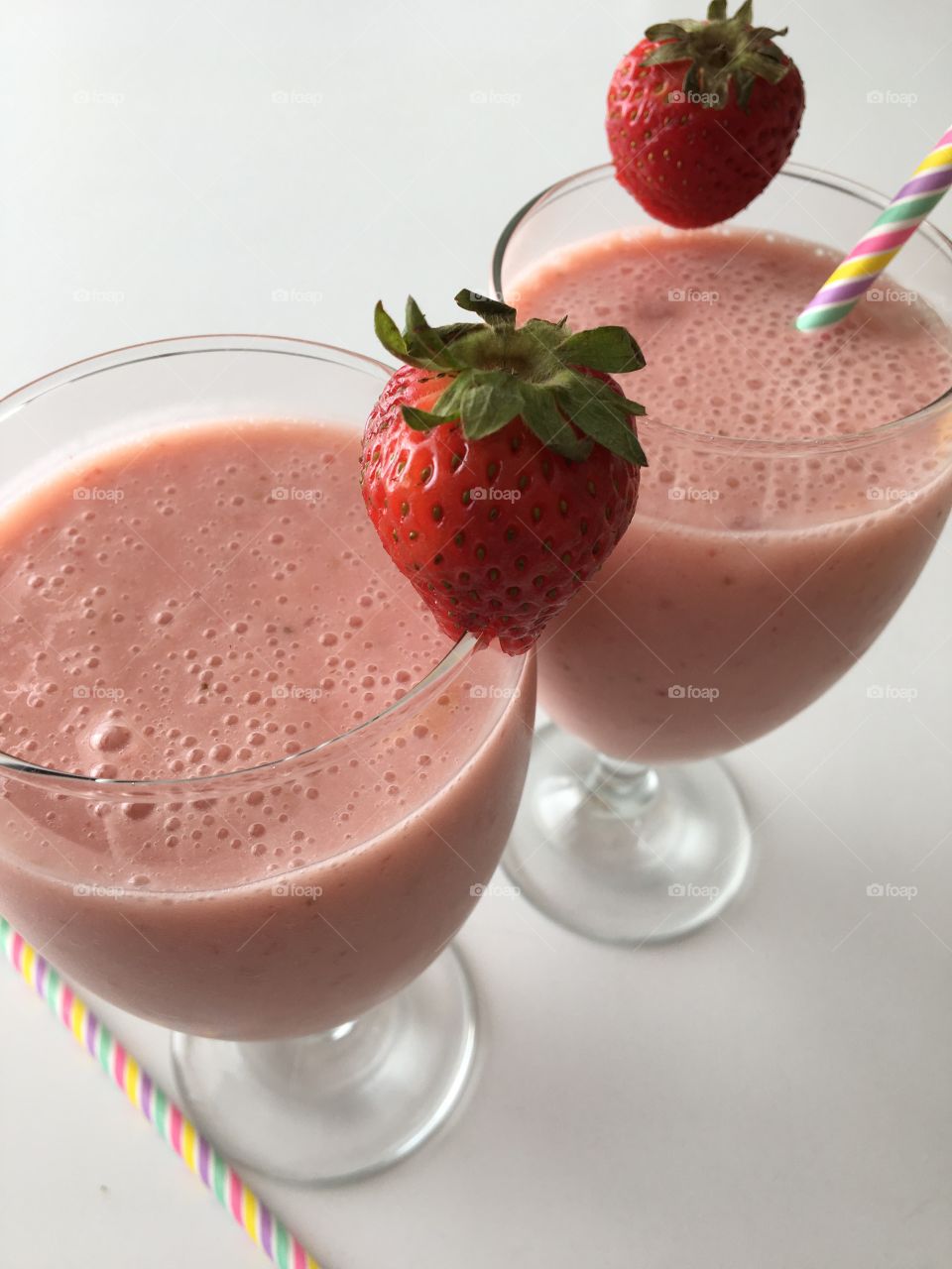 Strawberry Banana Smoothie 