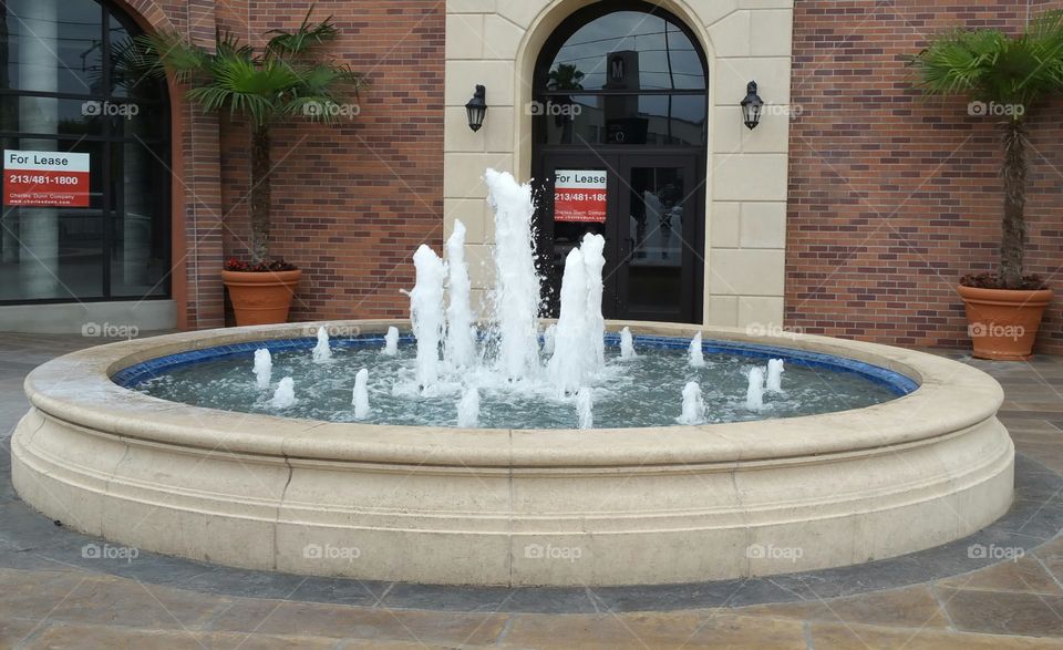 Water Fountain . Beautiful water at 23 Street 
