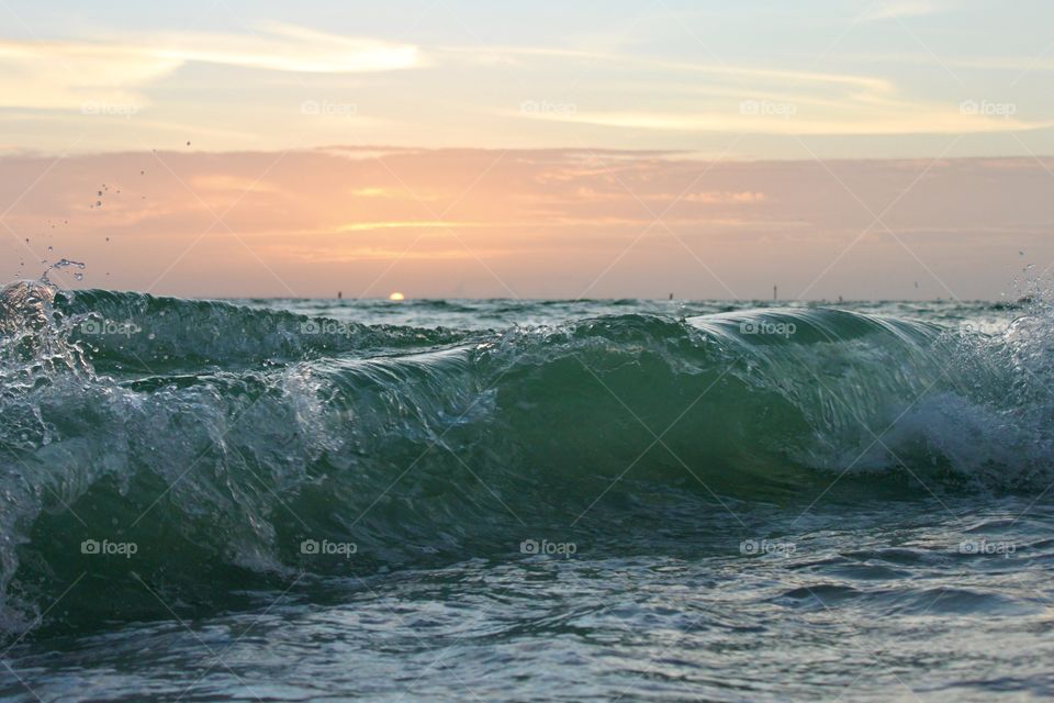 Waves in the Evening