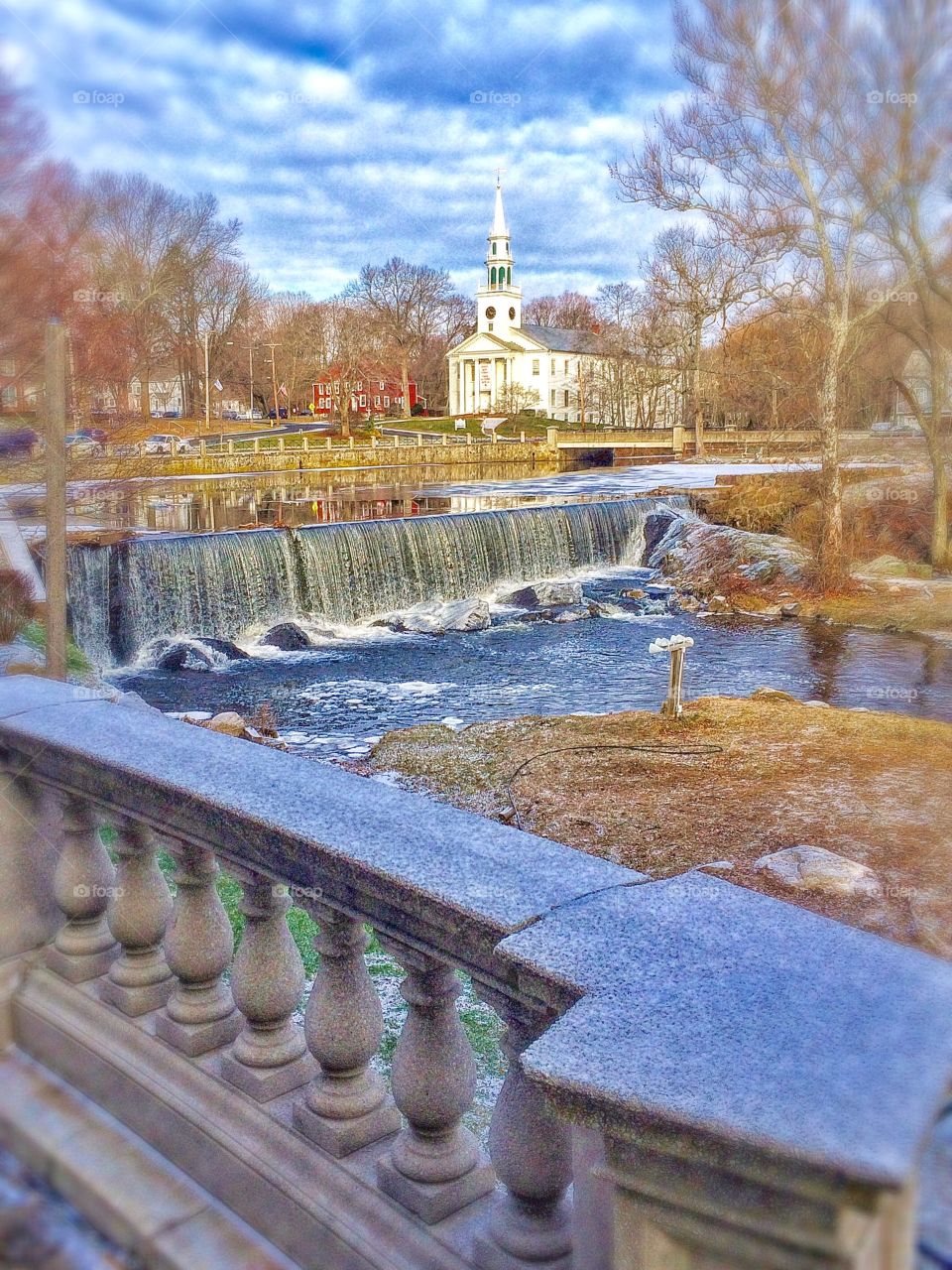 Crisp New England morning 