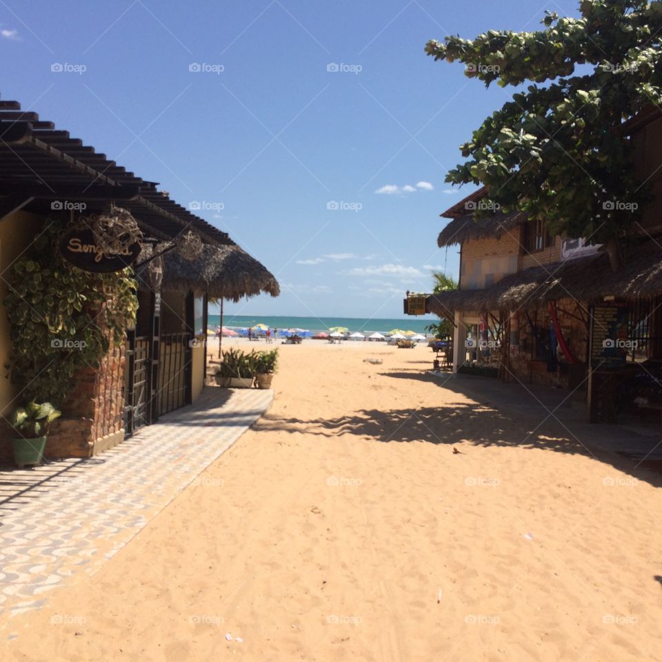 Straigh to the beach . From Jericoacoara - Brazil