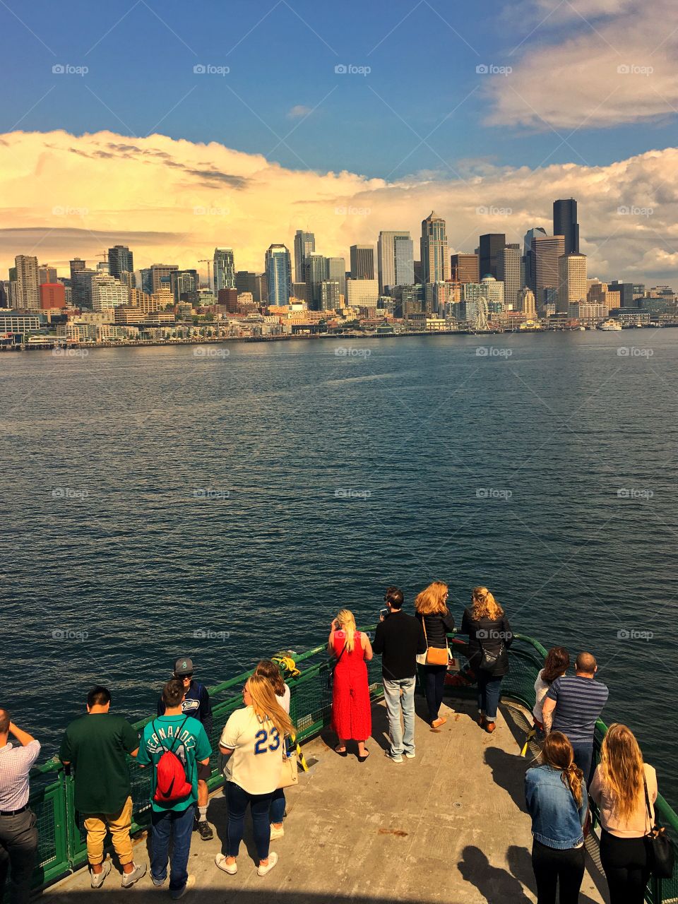 Seattle from Ferry