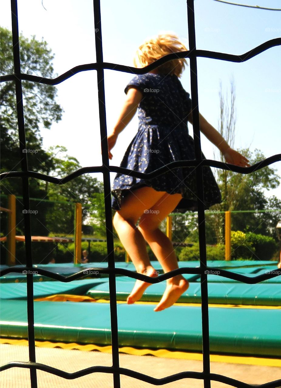 trampoline fun