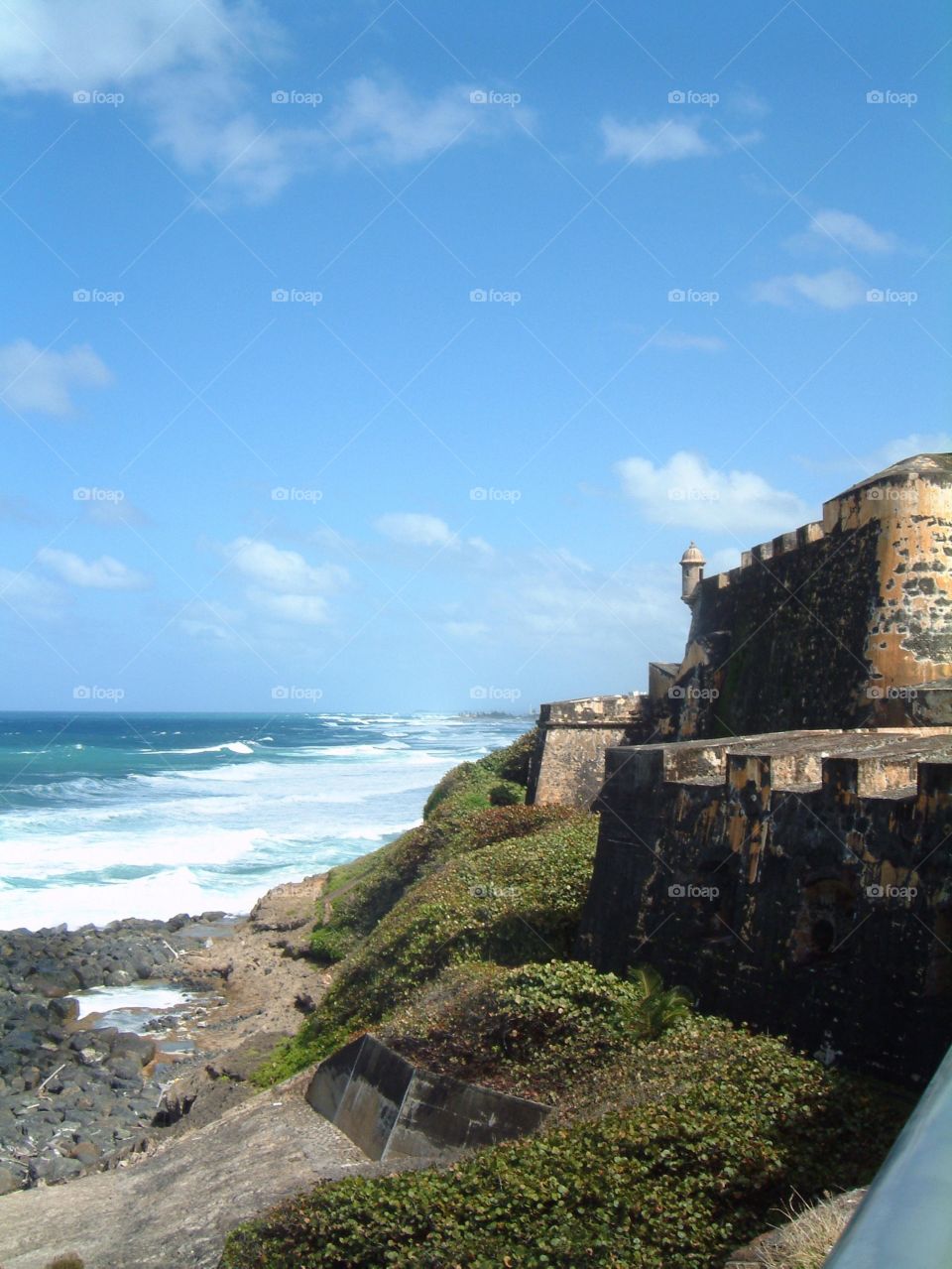 Ocean fort Puerto Rico