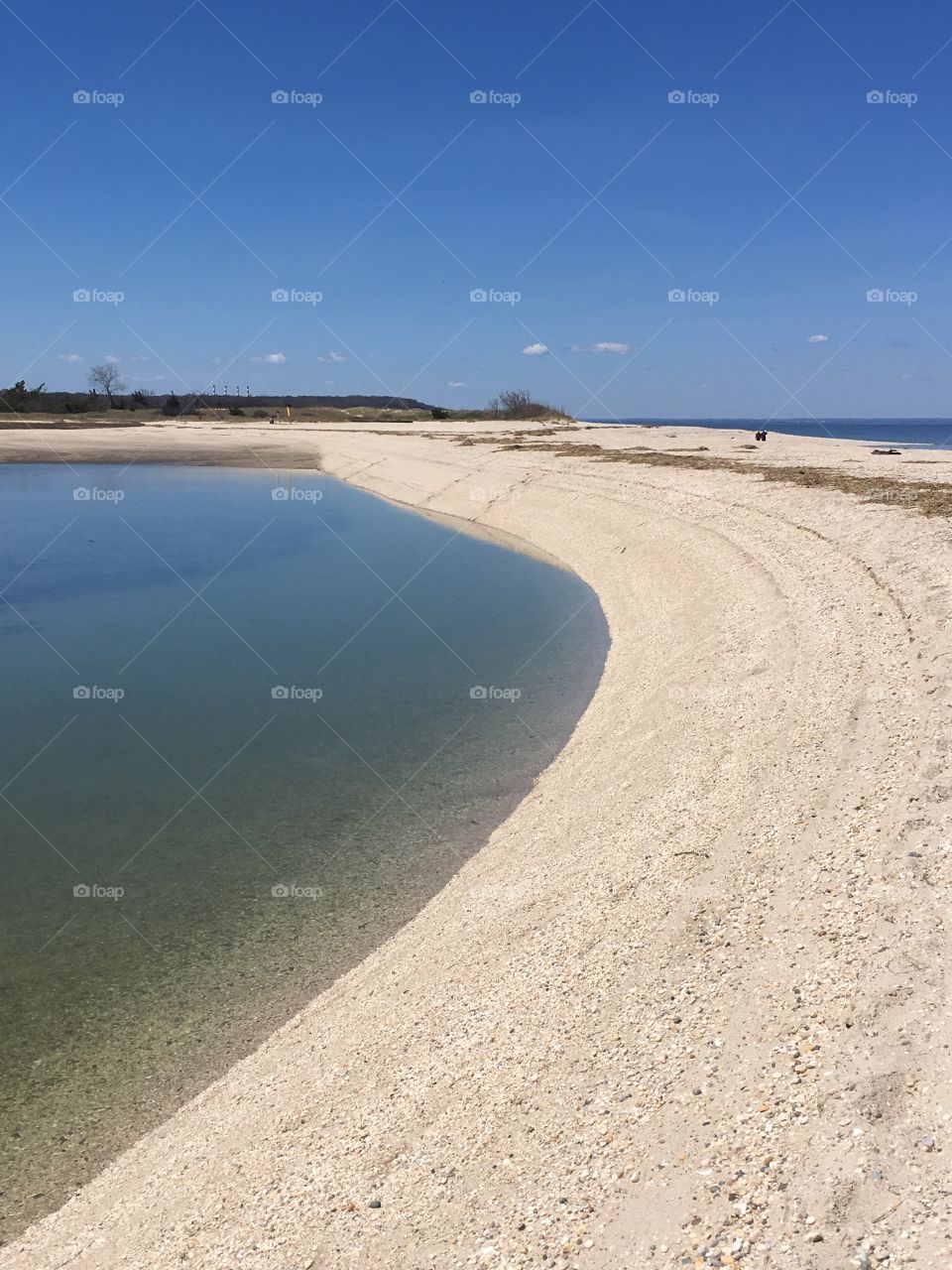 Beautiful walk on the beach.