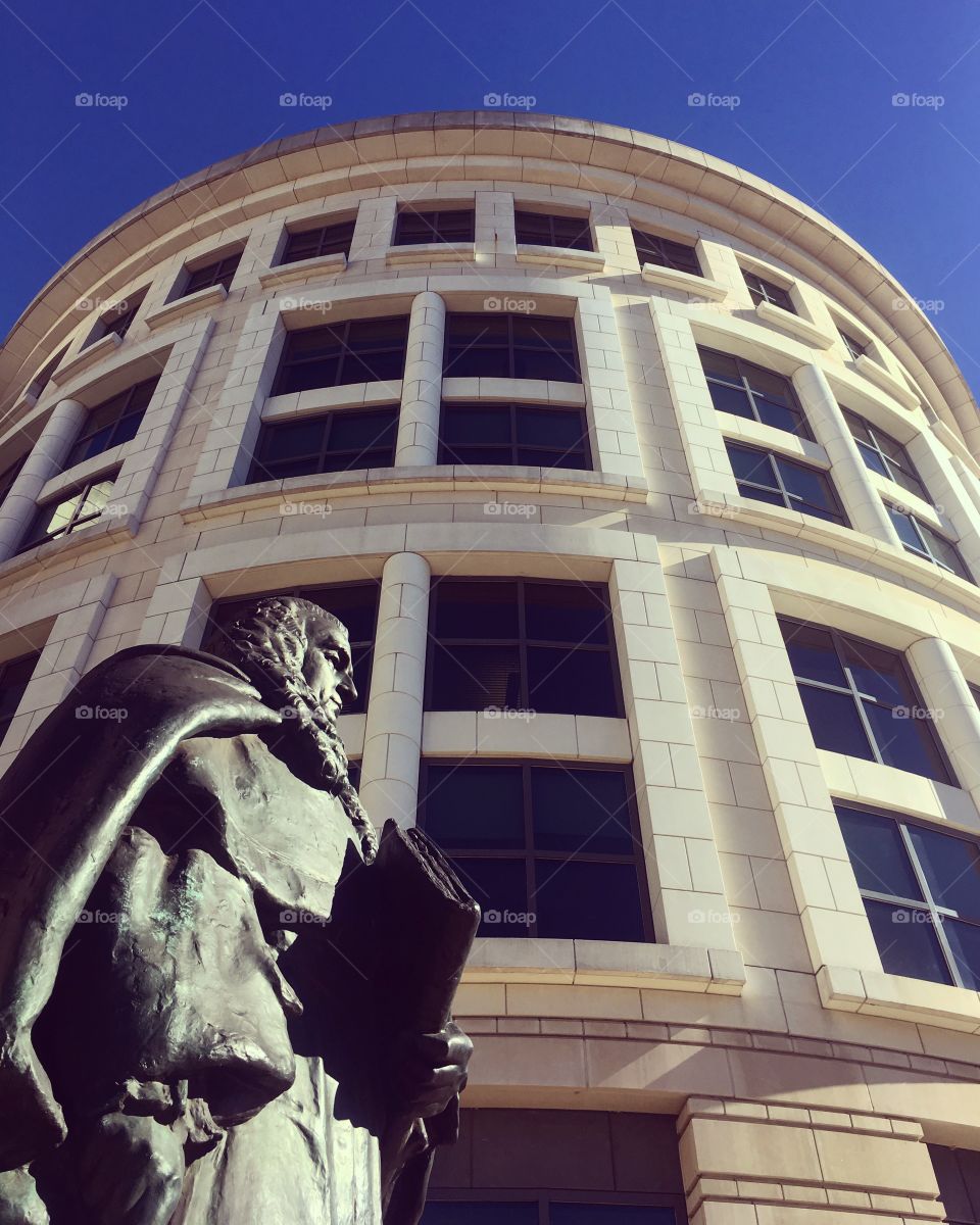 Statue and Building, Washington D.C.