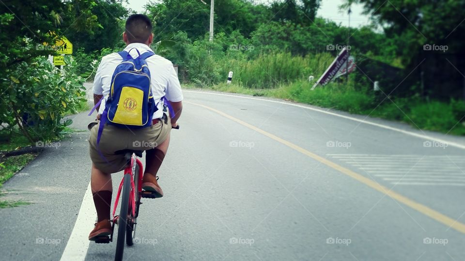 go to school. go to school, primary school, thailand student