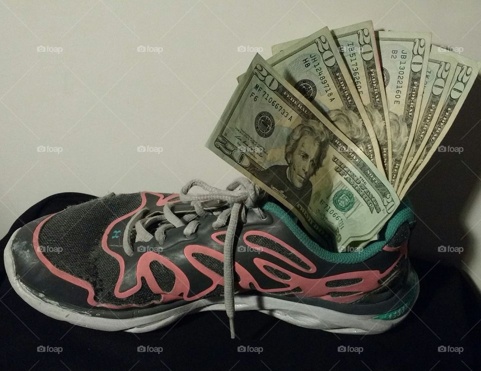 Keep Money in Your Shoe?