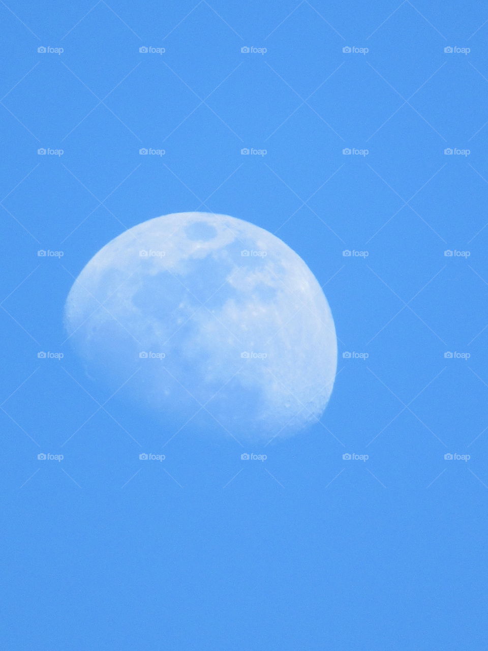 Moon during the day