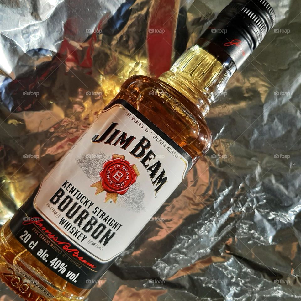 Jim beam bottle
