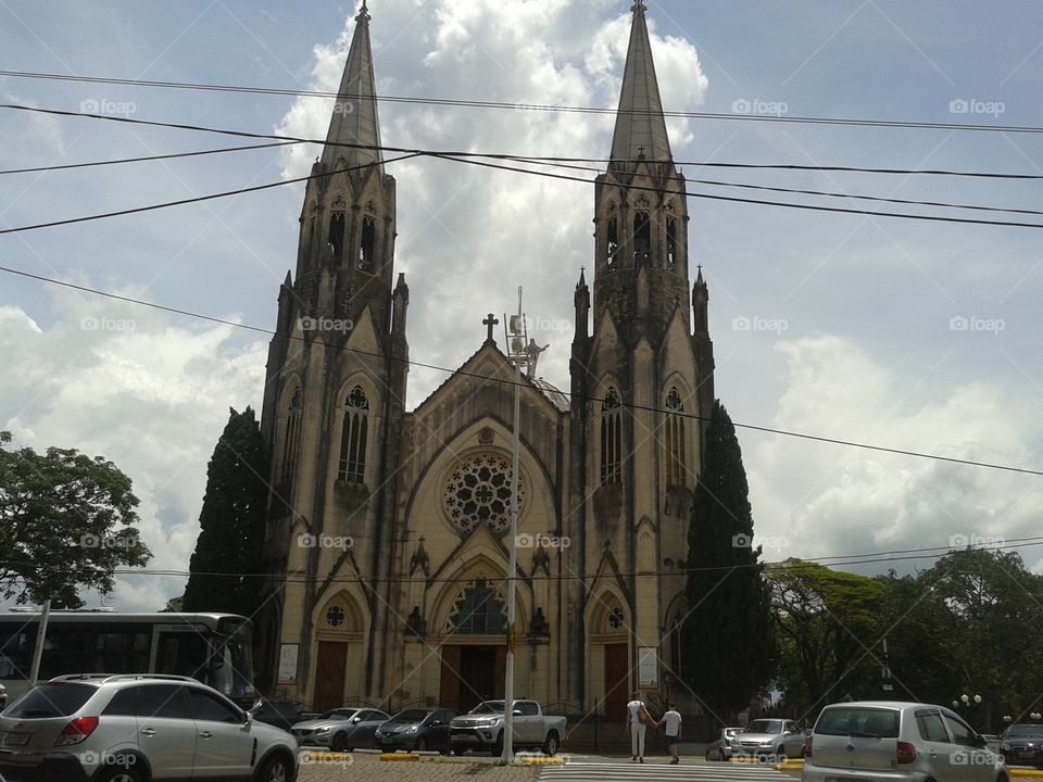 Main church of Botucatu, Brazil