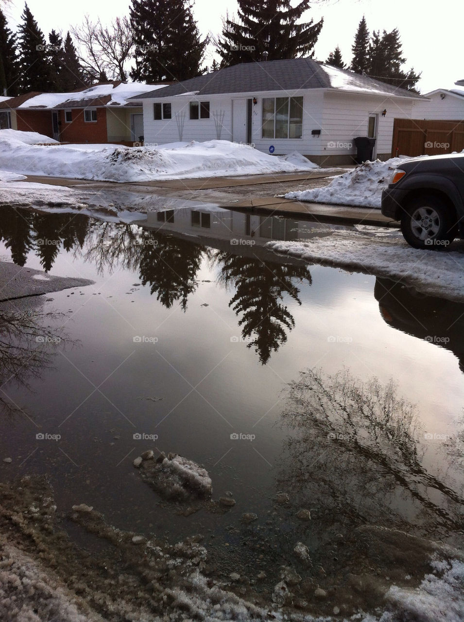 When your street doesn't see a plough all winter!