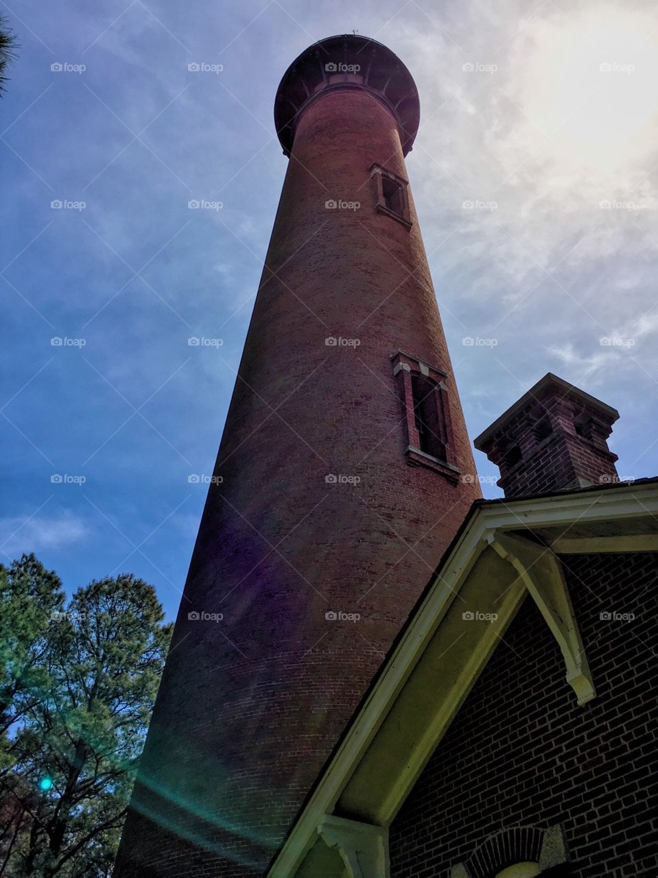 Currituck Lighthouse in the Outer Banks of North Carolina 