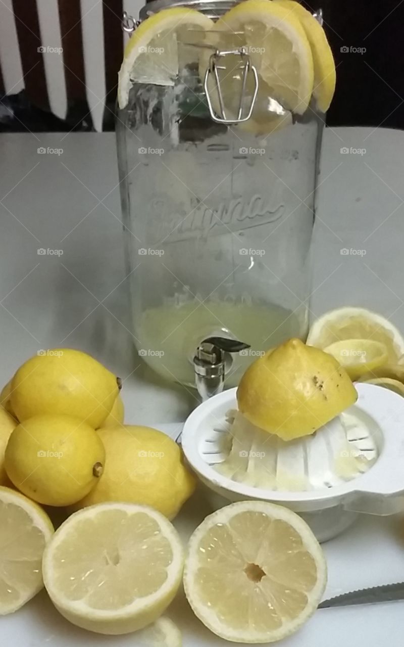 lemonade. life gave me some lemons
