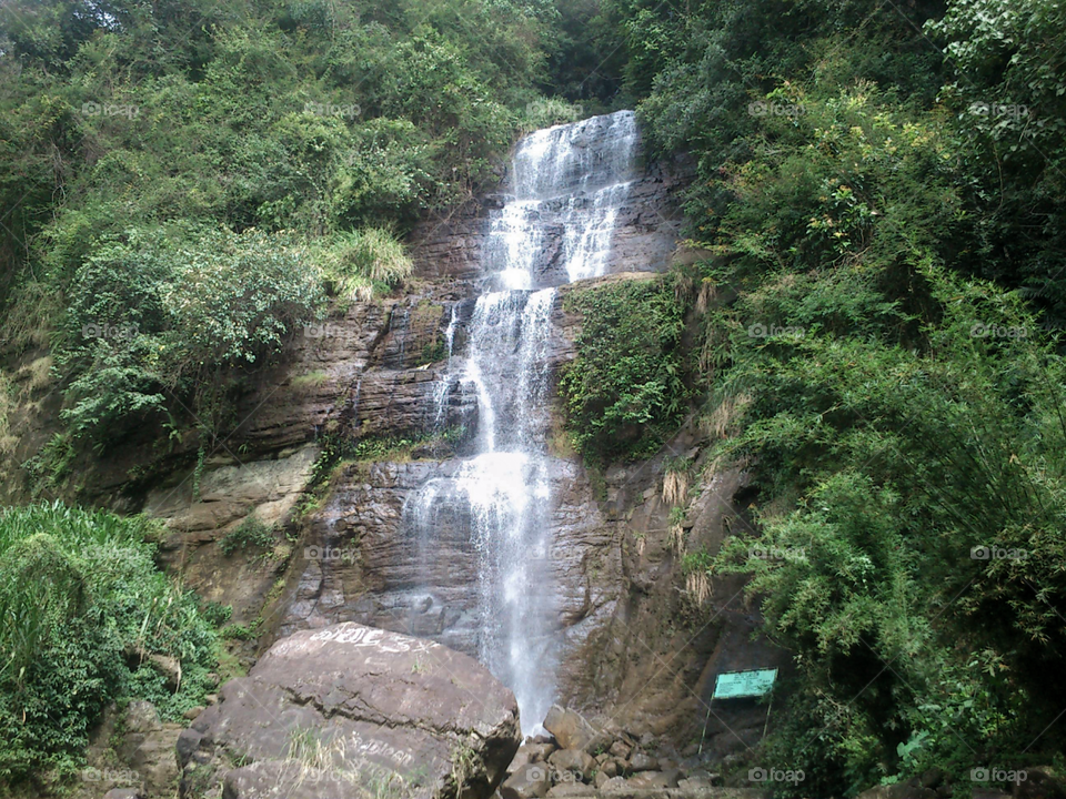 Waterfall in Sri Lanka