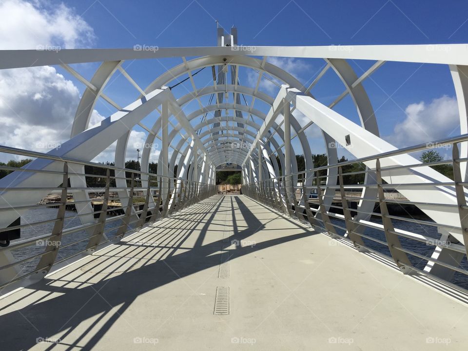 Sky, Bridge, Modern, Architecture, No Person
