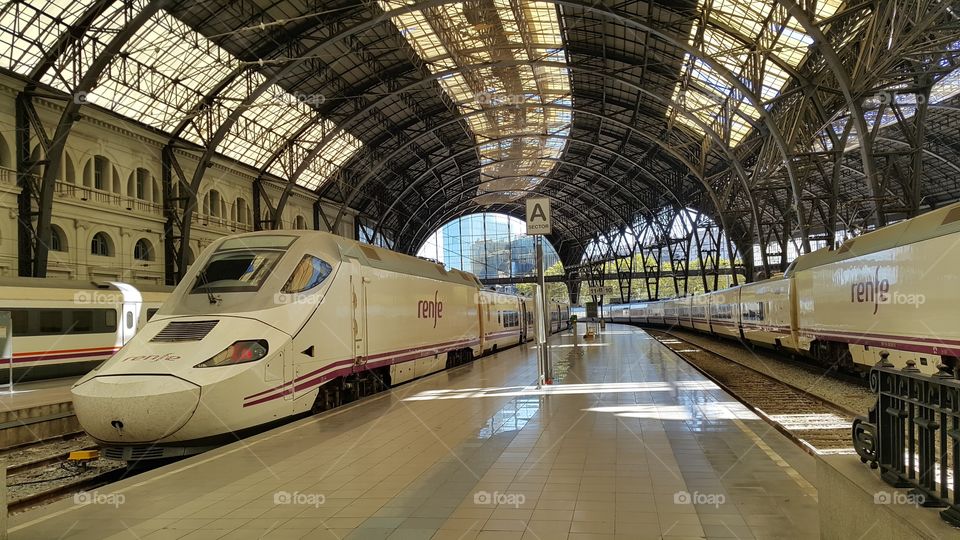 Barcelona Railway Station