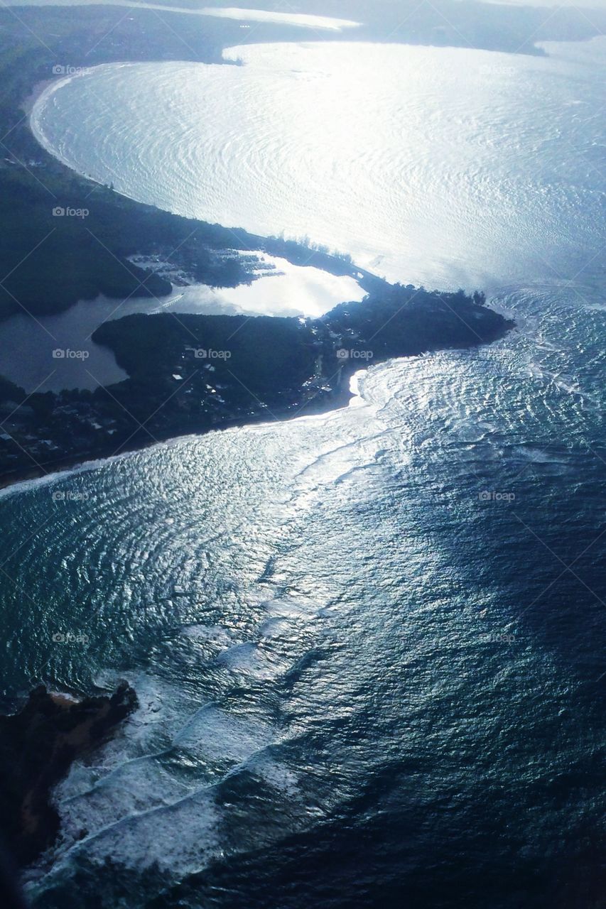 Aerial view. Puerto Rico from above