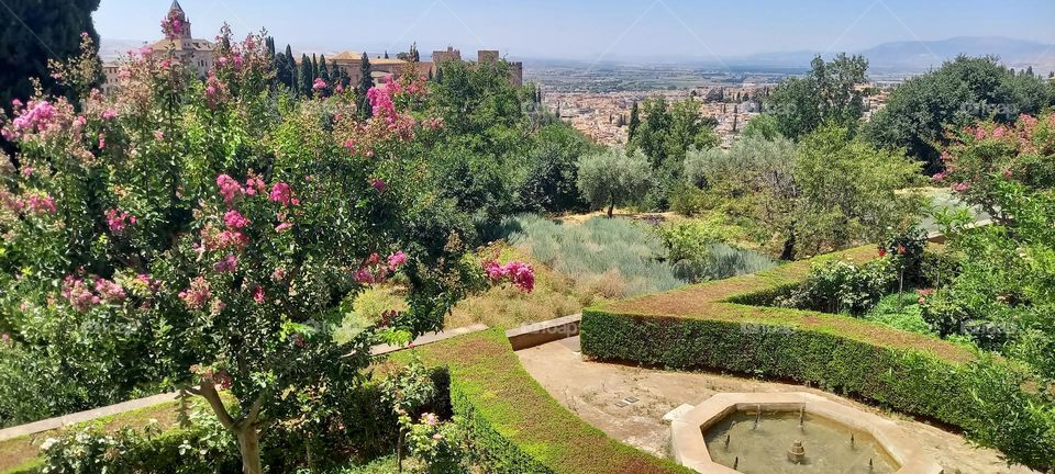 vistas desde Generalife