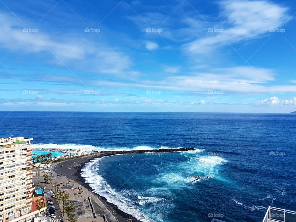 A Beautiful view over the north west coast of Tenerife
