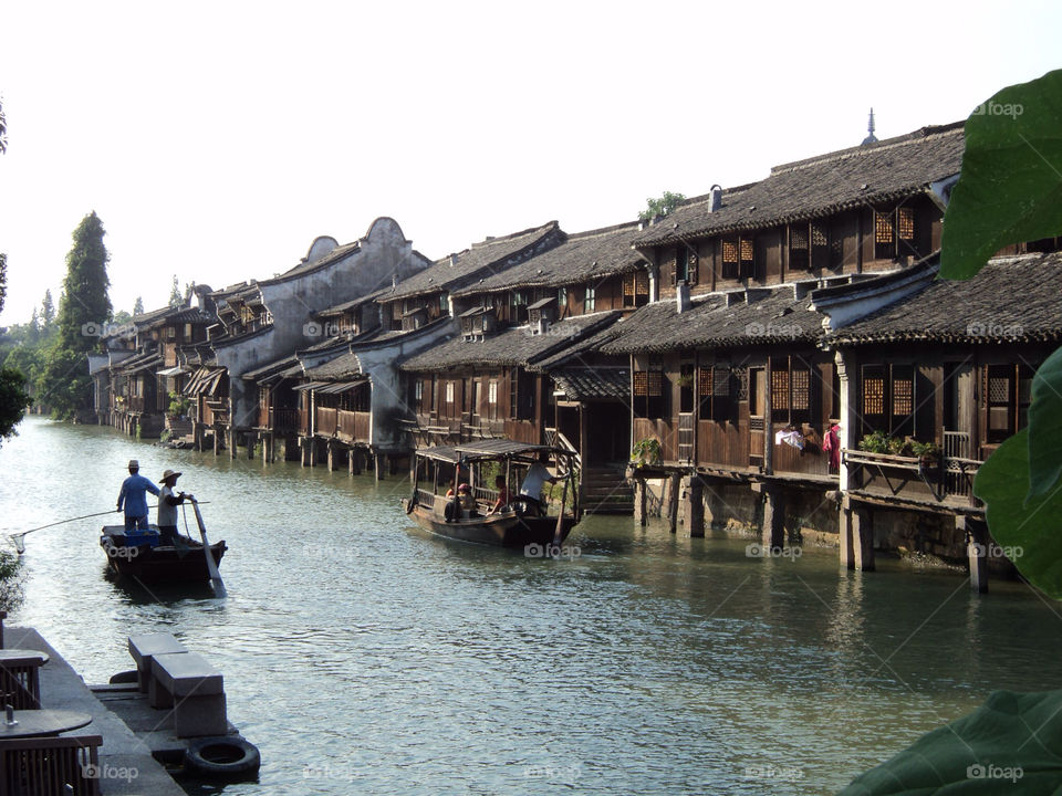 wuzhen china ahh the only way to live taxi anyone by martin.dickson.3