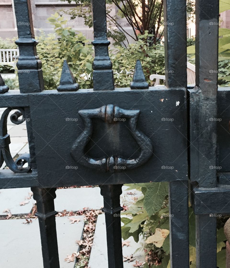 Yale door handle