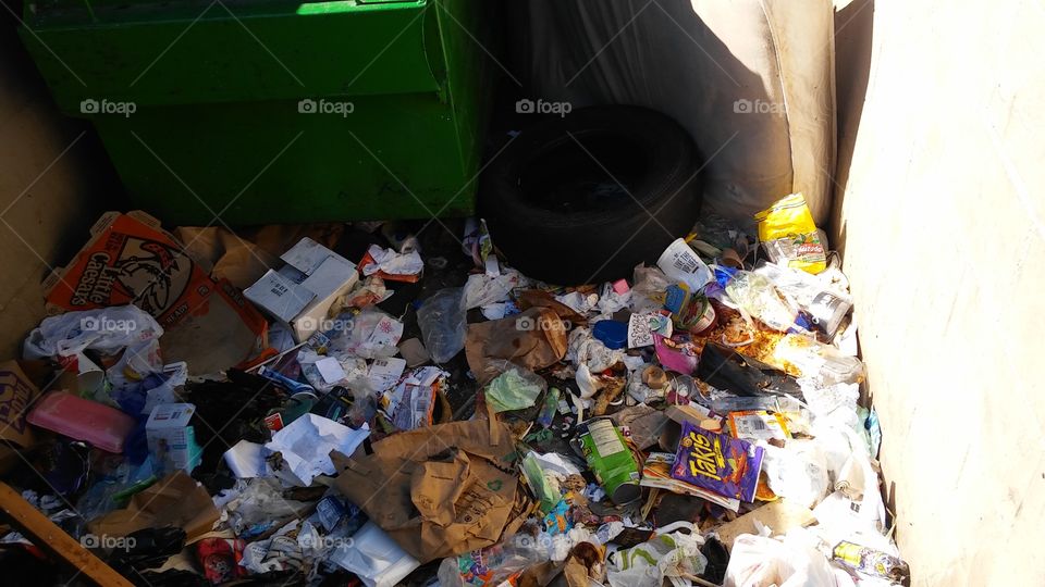 trash trash and more trash