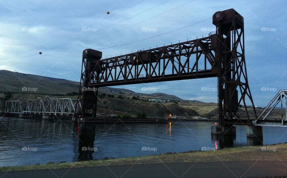 Raised Trestle Train Bridge