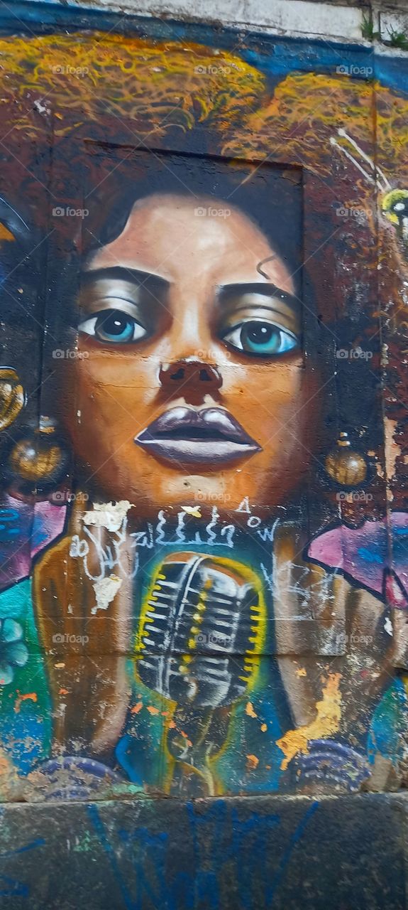 Grafite na Pedra do Sal