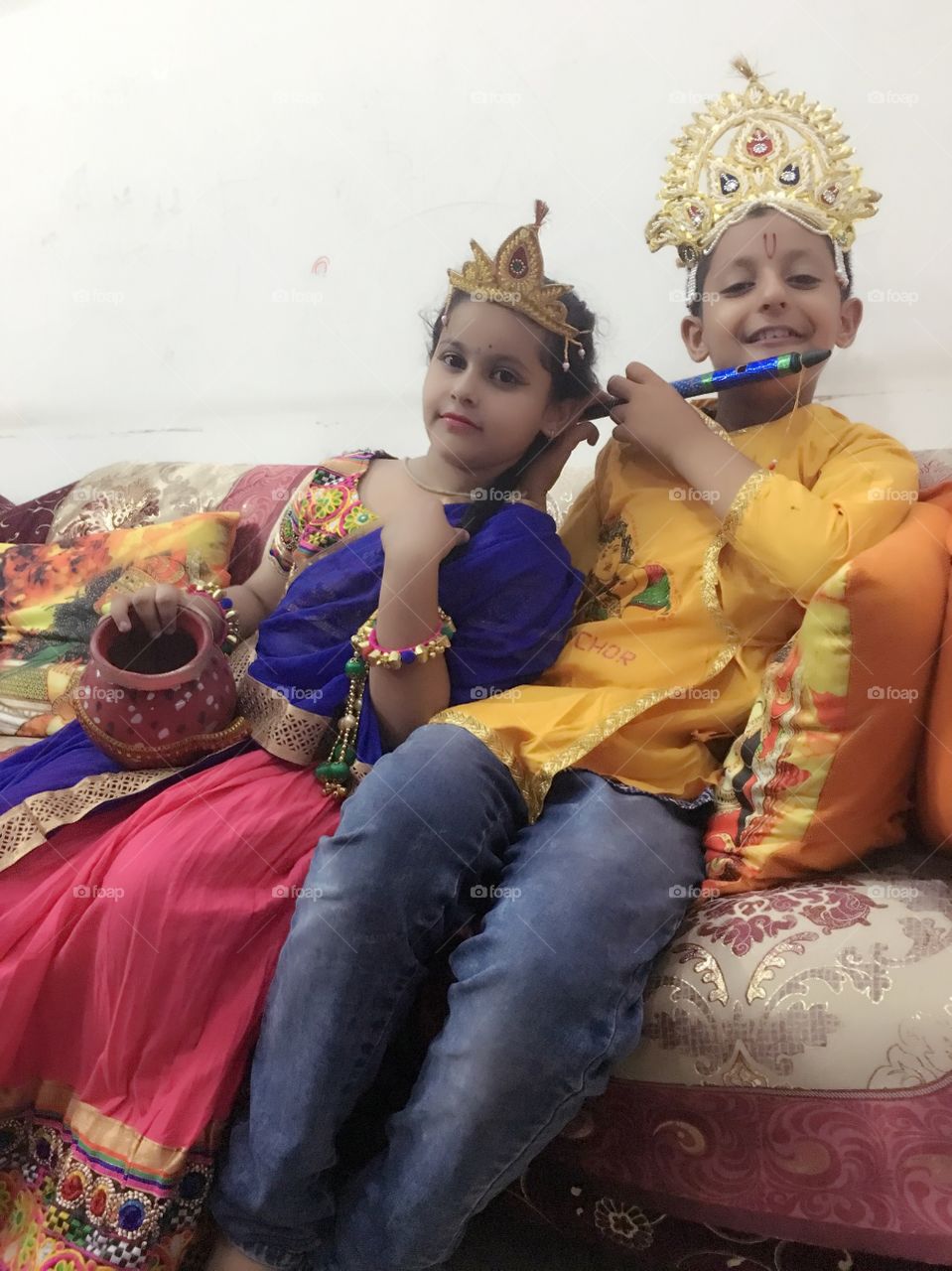 When we are small and in the stage of kids.We enjoy each and every moment of life without any selfishness 