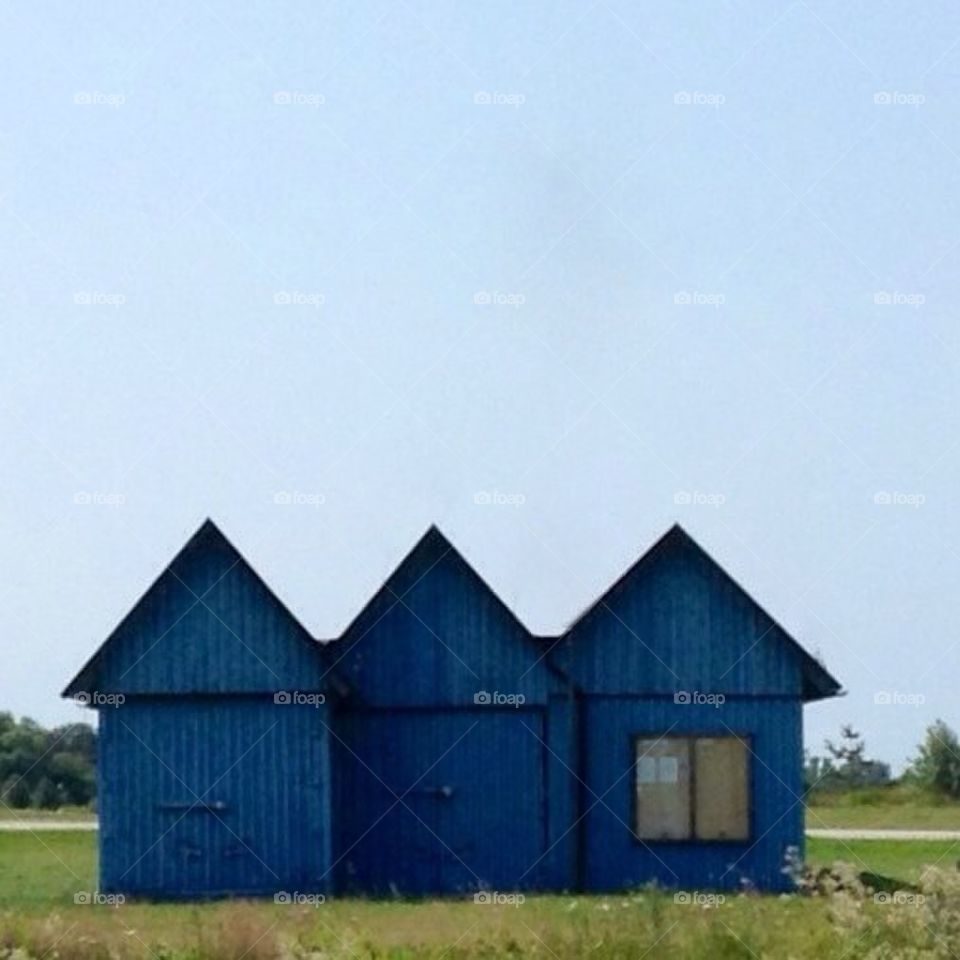 Blue houses Malmö