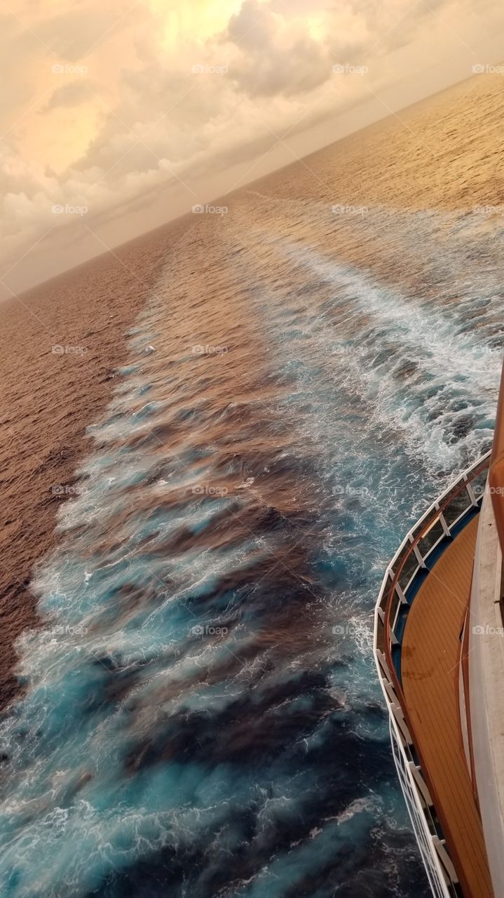 Beautiful Sunset In The Caribbean