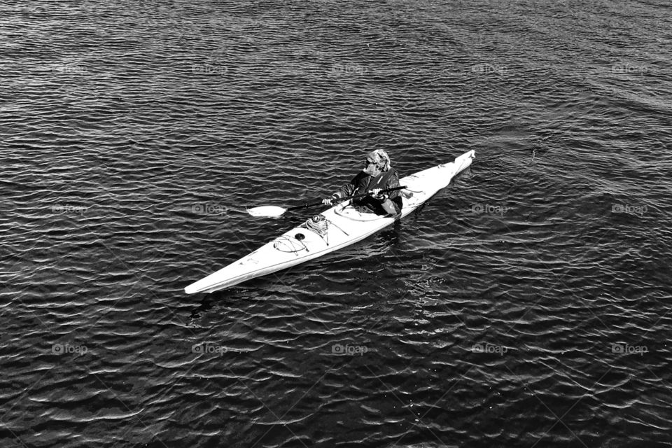 Lone Kayaker