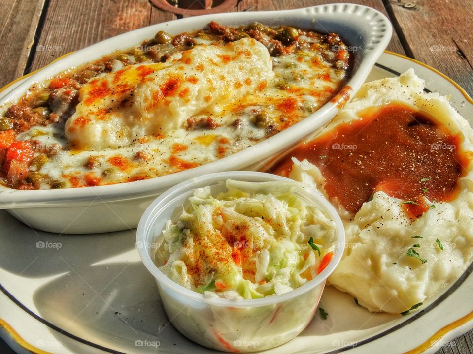 Shepherds Pie. British Cuisine
