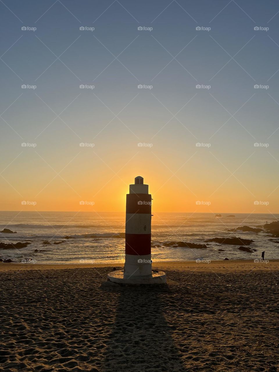 Lighthouse in the dusk