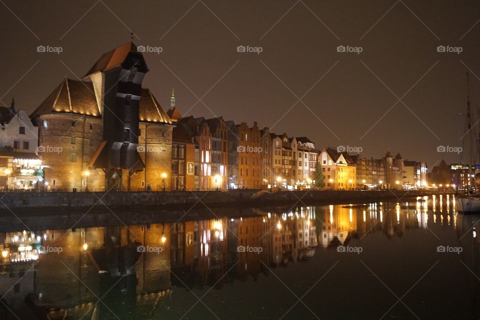 Night in Old Town Gdańsk ... beautiful 