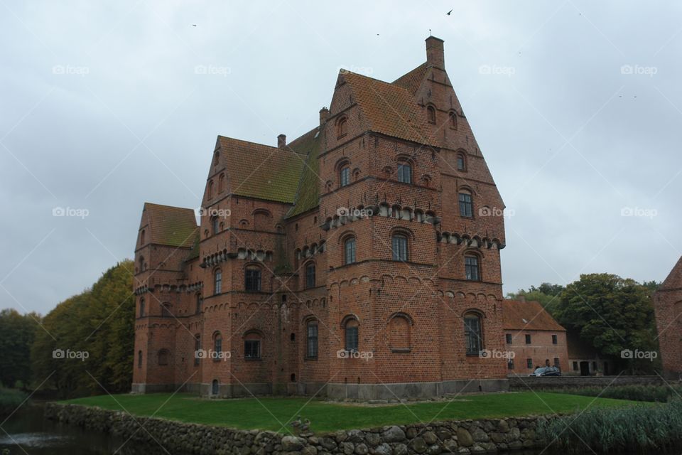 Castle. A creepy castle I found cycling around Skaelskor, Denmark.