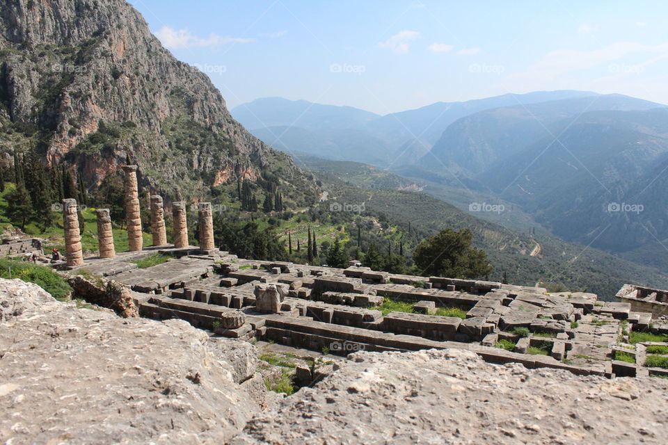 Temple at Delphi