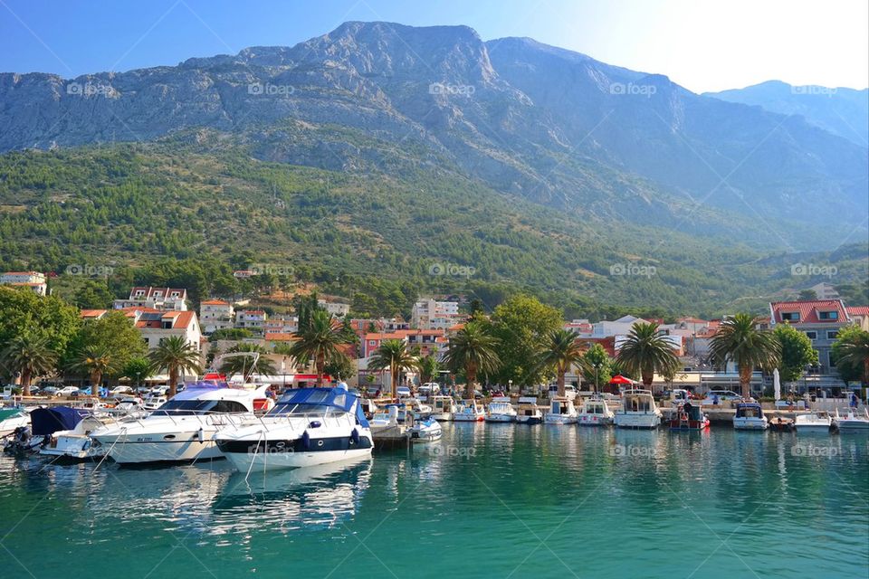 Baska Voda Harbor