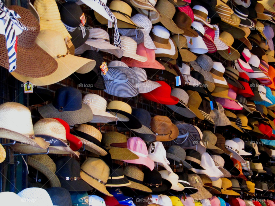 colorful store hats charleston by wme