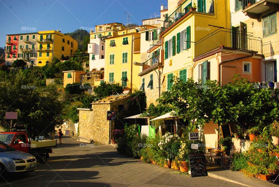 Small town. Cinque Terre,  Italy