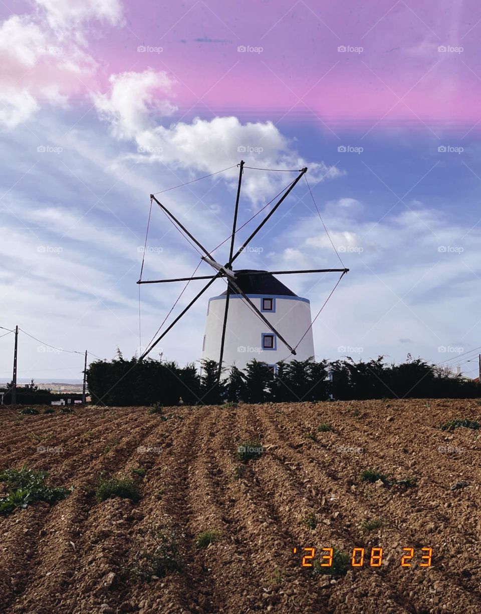 Windmill in Portugal 